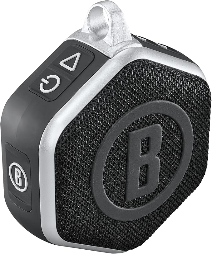 Bushnell Golf Wingman Mini Bluetooth Speaker with GPS Black