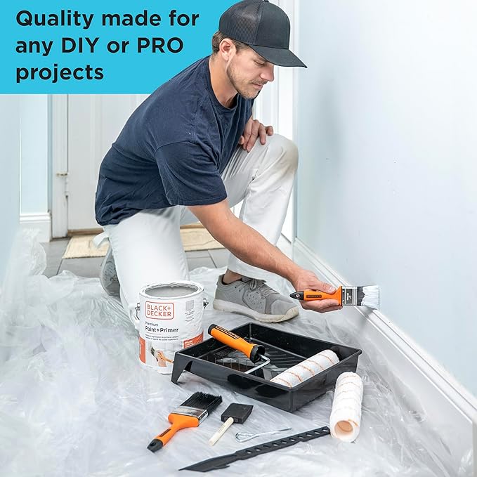 BLACK+DECKER 10-Piece Paint Tray Set, Complete Kit - Image 2