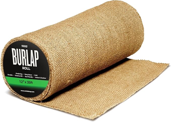 VViViD Burlap Fabric Roll Natural Jute by VVIVIDVINYLS