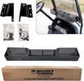 Huskey Golf Cart Front Basket Storage Basket Dash Basket Compatible W/EZGO TXT/RXV,Club Car DS (2000.5+) Precedent/Tempo/Onward,Yamaha G29 Drive2 2007+ One Piece Solid Design & Larger Compartments