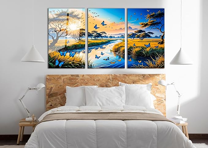 SpiritualHands Fantastic Scenery Tempered Glass Wall Art Painting - Image 2