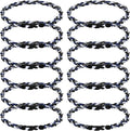 12Pack Baseball Necklaces for Boys, 18inches Braided Rope Tornado Titanium Sports Necklaces, Ideal for Baseball Team Gifts, Party Favors, Baseball Accessories Drip，Multi-Color