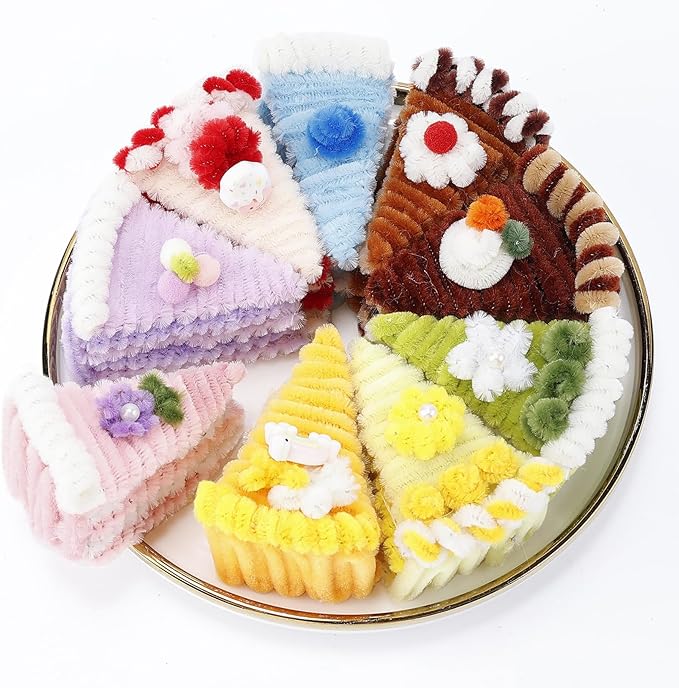 Caydo 3000 Pieces Pipe Cleaners 40 Assorted Colored Chenille Stems - Image 5