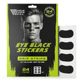 DRIP Strips Pro-Grade Eye Black Stickers, 24 Pairs, Natural Flex & Stretch Eye Black Face Strips, Sweat-Proof, Eye Black Baseball, Softball, Football, Lacrosse, Black OG Strips