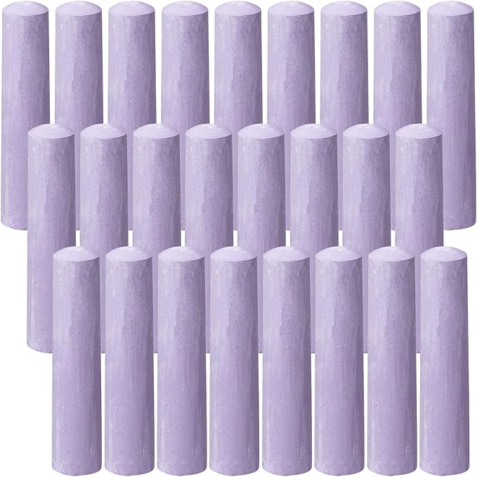25 Pcs Sidewalk Chalks for Kids Non Toxic Jumbo Chalk for Party Gift Outdoor by Unknown