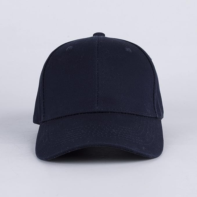 LANGZHEN Unisex Baseball Cap 100% Cotton Fits Men Women Washed Denim Adjustable Dad Hat