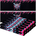 Lounsweer Ice Cream Pattern Drip Baseball Beach Towel 40"x12" Swim Pool Towel Cooling Baseball Softball Team Gift Youth Gift for Hot Weather Workout Gym Sport Party Favors(12 Pcs)