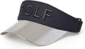 Funky Junque Women's UV 50 Adjustable Sun Visor - Golf Tennis Pickleball - Sports Themes Solid Colors Easter Pastels