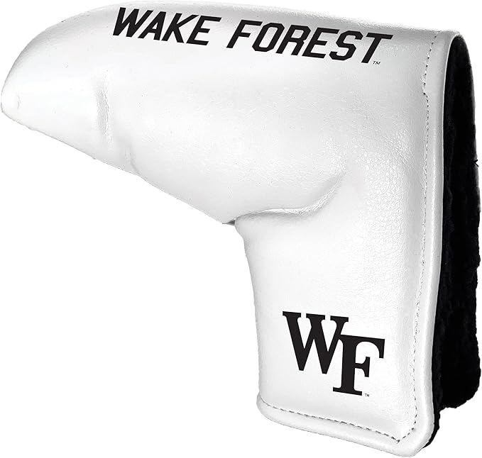 Team Golf NCAA Tour Blade Putter Cover (White), Fits Most Blade Putters, Scotty Cameron, Taylormade, Odyssey, Titleist, Ping, Callaway