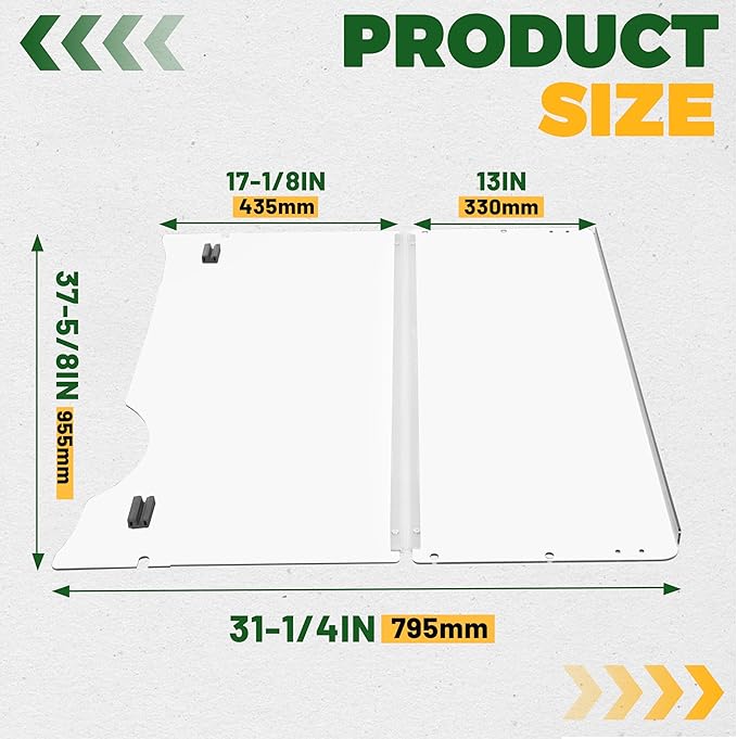 ECOTRIC Clear Windshield Compatible with 2008-Present/Current for EZGO RXV Model Impact Resistant Windshield for EZGO RXV Golf Cart(2008&UP) Folding Style