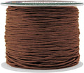 Mandala Crafts 0.5mm 109 Yards Brown Cotton Waxed Cord by MandalaCrafts