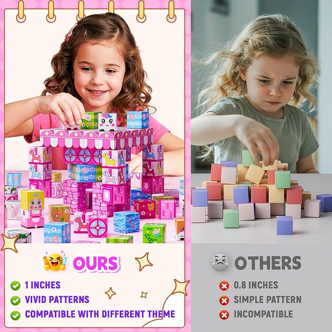Magnetic Blocks, Magnetic Building Blocks, STEM Constructions Magnet Blocks - Image 5
