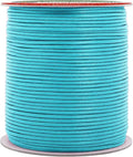 Mandala Crafts 2mm 109 Yards Turquoise Cotton Waxed Cord by MandalaCrafts