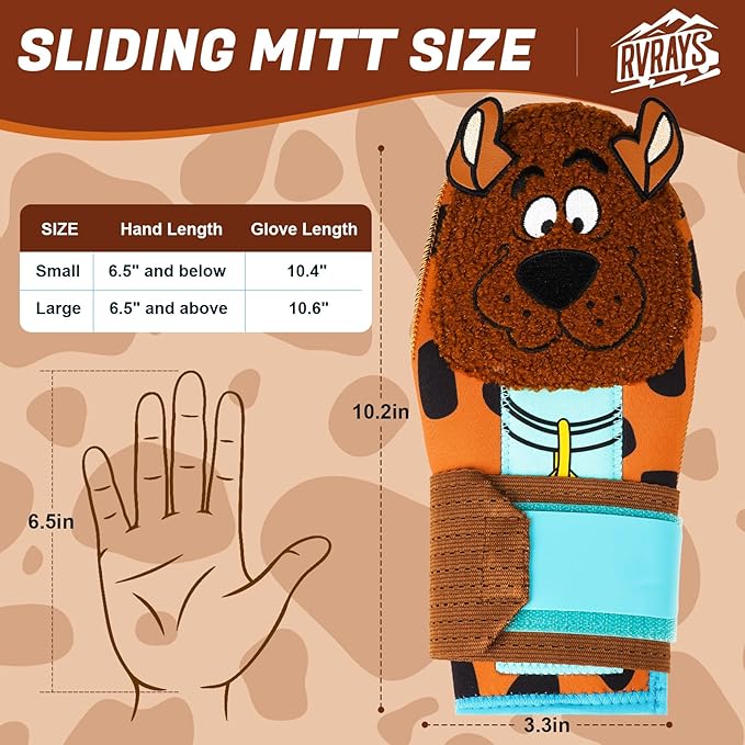 Baseball Sliding Mitt - Sliding Mitt for Youth - Drippy Drip Accessory Scary HaHa