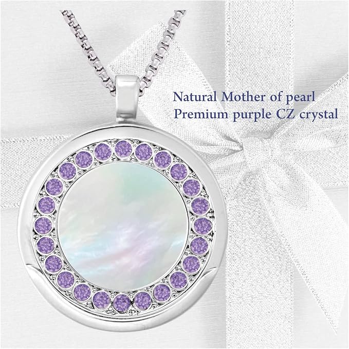 Golf Ball Marker Necklace, Pearl Crystal Ball Marker, Golf Accessories, Golf Gifts, Golf Ball Markers for Women
