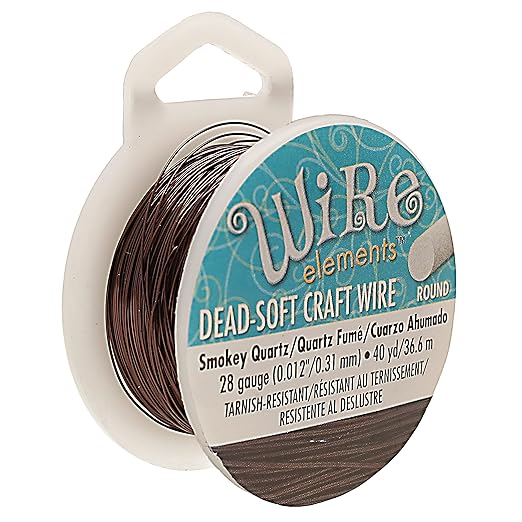 The Beadsmith Wire Elements Craft Wire – Tarnish Resistant, Soft Temper by TheBeadsmith