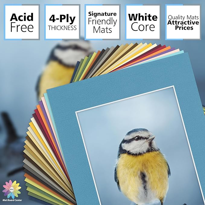 Mat Board Center, 11x14 for 8x10 Mixed Color Mats - Image 2