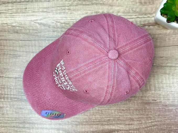 Adjustable Embroidery Baseball Hat for Men Women