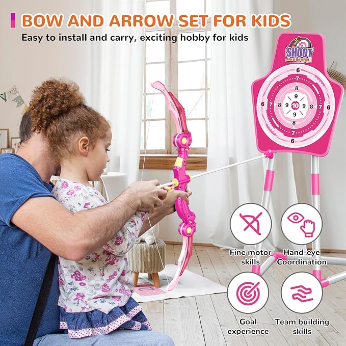 GMAOPHY 2 Pack Bow and Arrow Toy - Image 2