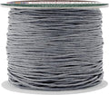 Mandala Crafts 0.5mm 109 Yards Traffic Gray Cotton Waxed Cord by MandalaCrafts