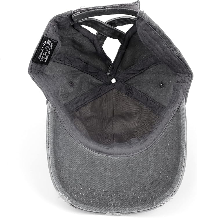ZTL Women's High Ponytail Baseball Cap Performance Running Hat Quick Dry Mesh Sports Cap Unstructured Dad Trucker Hats