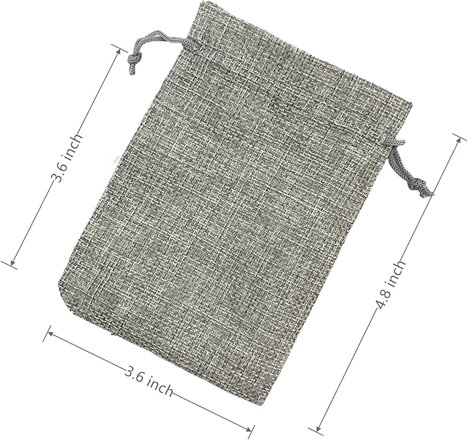 Palmhomee Pack Of 25 Burlap Gift Bags - Image 3