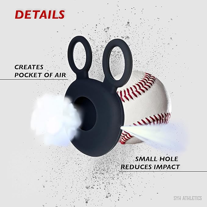 Palm Guard for Baseball & Softball in 3 Sizes (Youth/Adult) - Silicone Gel Catcher Hand Protector, Glove Padding Shield Gear, Impact Shock Absorbing Pad Training Aid, Injury & Sting Prevention Hockey