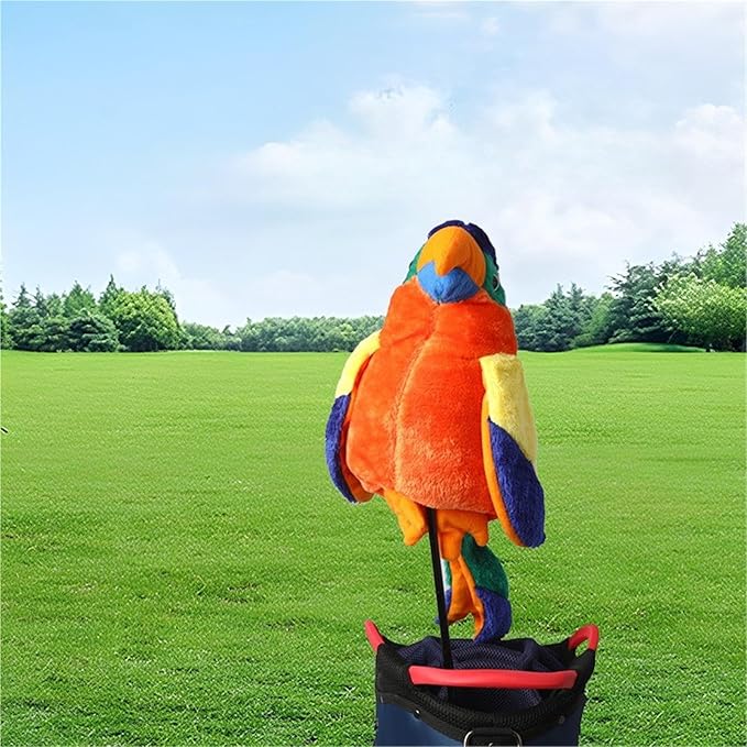 Funny Cartoon Animals Golf Club Head Covers Plush Golf Club Headcovers for Driver Headcover Golf Head Accessory