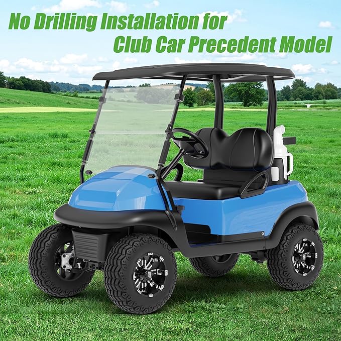 10L0L Universal Golf Cart Sand Bottle with Holder for Yamaha EZGO Club Car, Divots Filler Sand & Seed Bottle