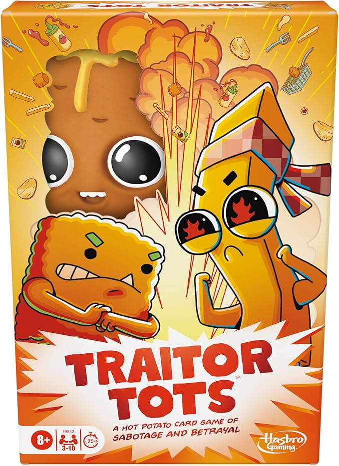 Hasbro Gaming Traitor Tots Card Game | Explosive Potato Party Card Game by HasbroGames
