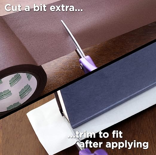 BookGuard 4 inch Premium Bookbinding Repair Cloth Tape, 15 Yard Roll - Image 5