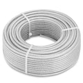 3/16" Wire Rope, 200Ft PVC Coated Steel Cable 7×7 Strand Core, Ideal Cable by hannger