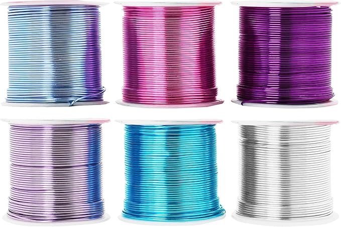 Mandala Crafts 18 Gauge Anodized Aluminum Craft Wire by MandalaCrafts