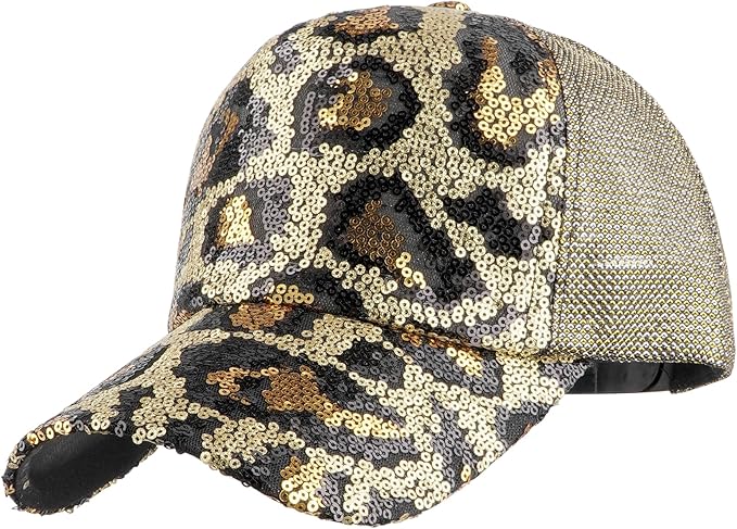 Hoce Fashion Rhinestone Denim Baseball Cap Studded Bling Hat for Women