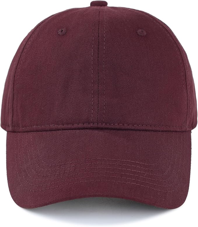 Zando Unisex Classic Baseball Caps Adjustable Sports Hats Outdoors Cotton Baseball Hat Cute Preppy Hat Golf Running Dad Hat