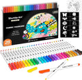 Shuttle Art 28 Colors Fabric Markers, Shirt Permanent Markers by ShuttleArt