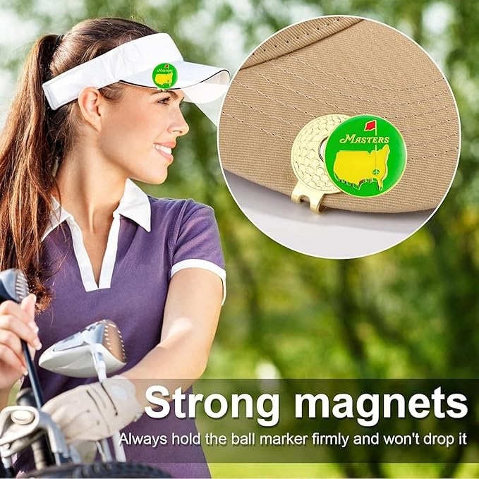 Cracker Golf Ball Marker, Premium Golf Accessories & Funny Golf Gifts for Men Women Golfers