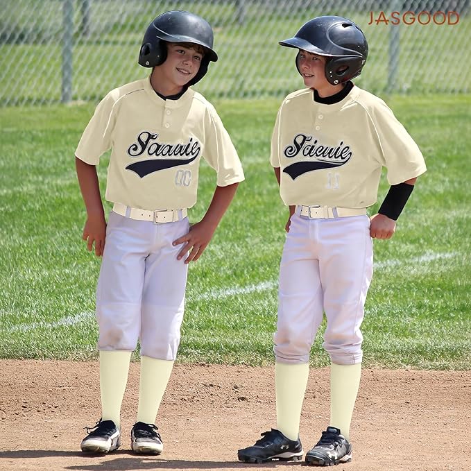 Baseball Socks and Belt for Youth Adult Softball Socks Combo Elastic Waist Belt for Men Kids Boys Girls Women JASGOOD