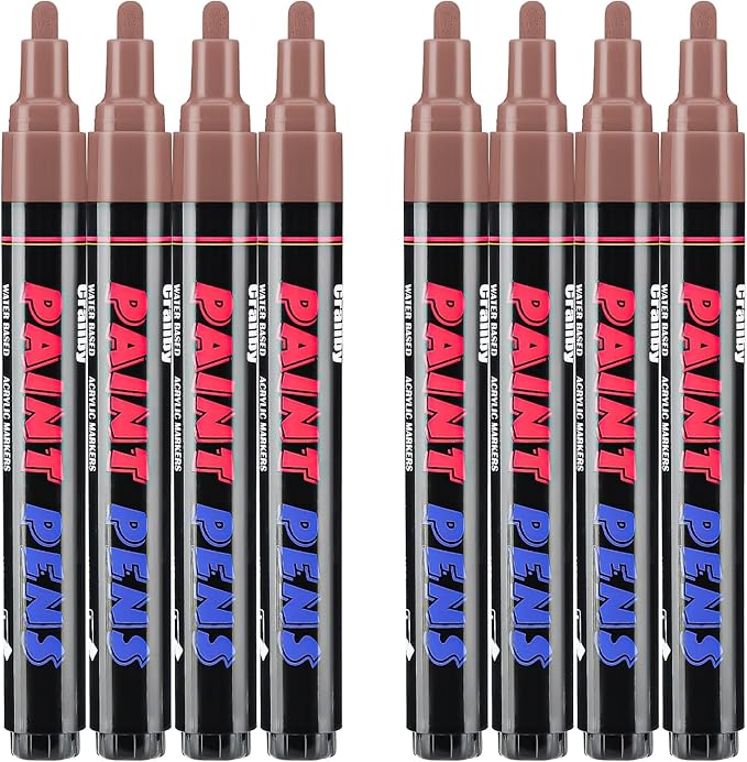 Brown Paint Pens Paint Markers by Craiiby