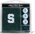 Team Golf NCAA Gift Set Embroidered Golf Towel, 3 Golf Balls, and 14 Golf Tees 2-3/4" Regulation, Tri-Fold Towel 16" x 22" & 100% Cotton
