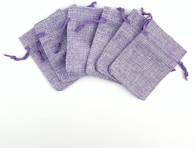 Palmhomee Pack Of 25 Burlap Gift Bags - Image 2