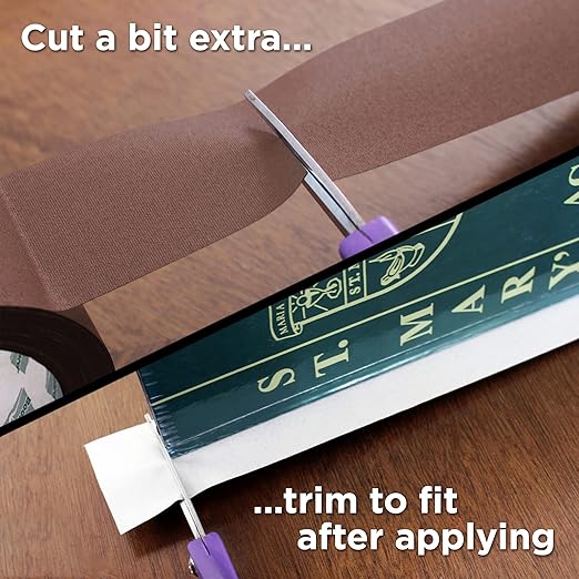 BookGuard 2 inch Premium Bookbinding Repair Cloth Tape, 15 Yard Roll Tan - Image 3
