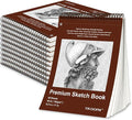 TKOOFN 8.5" x 11" Sketch Book, 600 Sheet Top Spiral Bound Premium Sketchbook by TKOOFN
