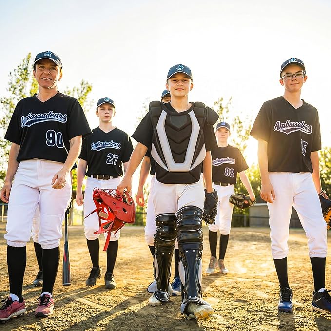 Haysandy 2 Pairs Baseball Softball Socks Athletic Soccer Football Sports Socks Over the Calf for Adult Men Women