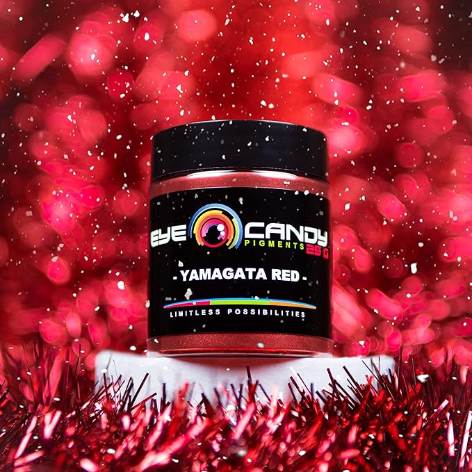 Eye Candy Pigments Premium True Red Mica Powder - Image 9