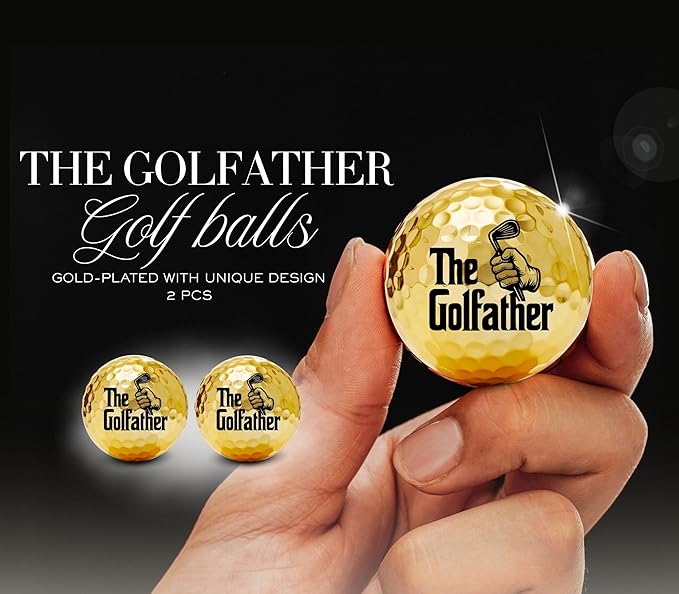 Godfather Golf Gifts, Gifts for Godfather, Cool Accessories for Golfers on Birthday and Christmas - Godfather
