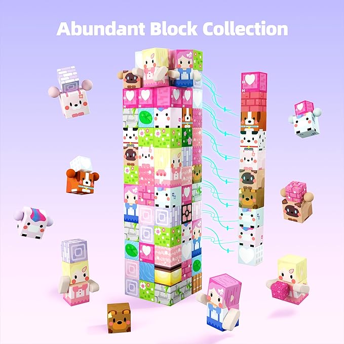 GobiDex 100PCS Magnetic Blocks Kid Building Toys - Image 5