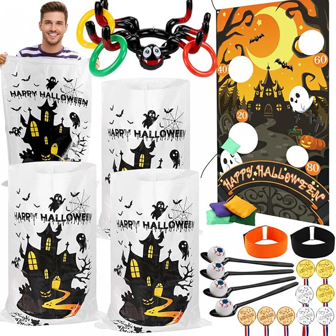 Hiboom 33 Pcs Halloween Party Supplies by HiboomDecoratingAsseccories