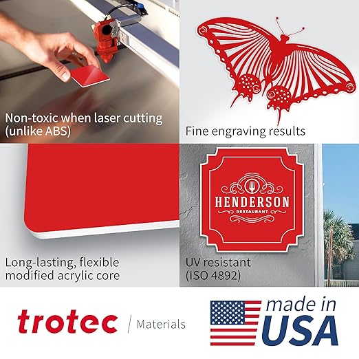 Trotec TroLase | 12"x24"x1/32", Guillotine | Made in USA - Image 3