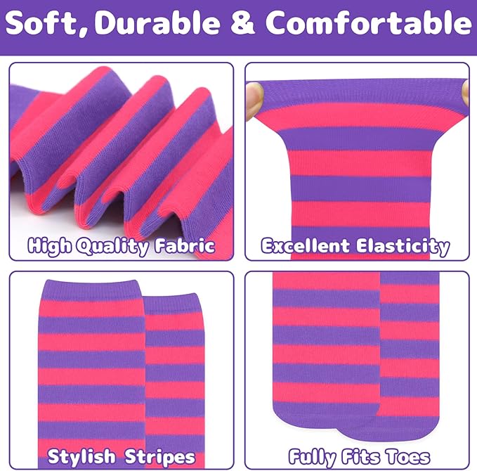Olreco 1 Pack Toddler Kids Youth Soccer Socks Girls Boys Baseball Socks Youth Knee High Softball Football Accessories Cotton